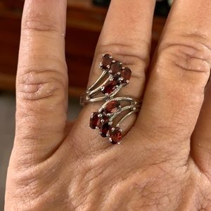 Red Ruby looking ring